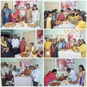 Read more about the article “९५ दिव्यांच्या तेजोमय आरासीत शारदा धुरी यांचा वाढदिवस साजरा”