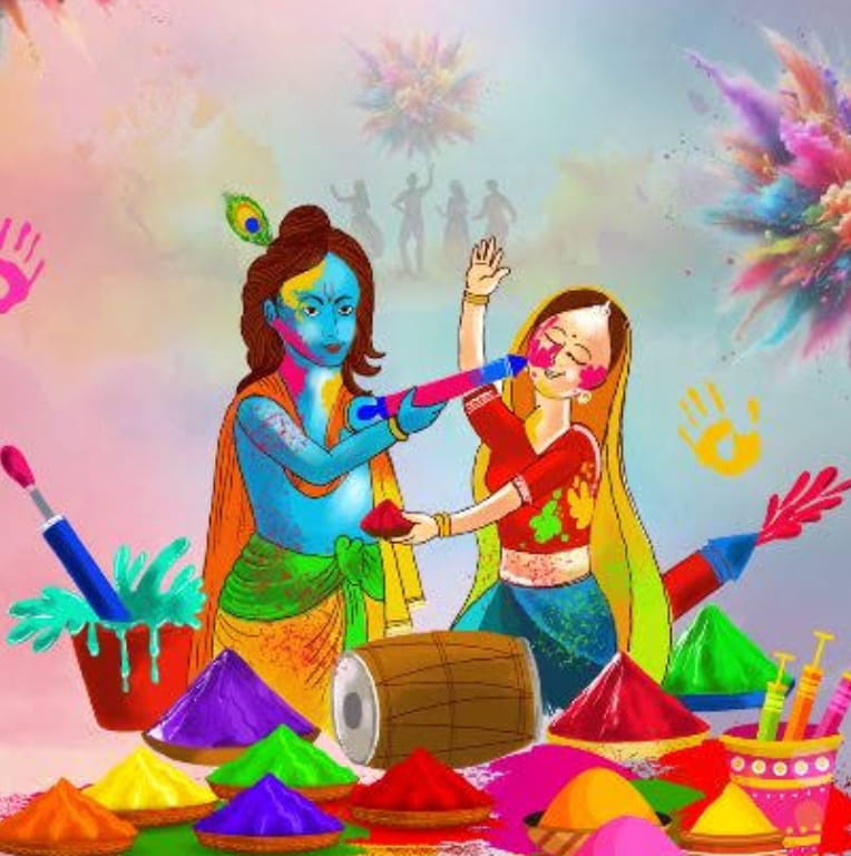 You are currently viewing होळीचे रंग