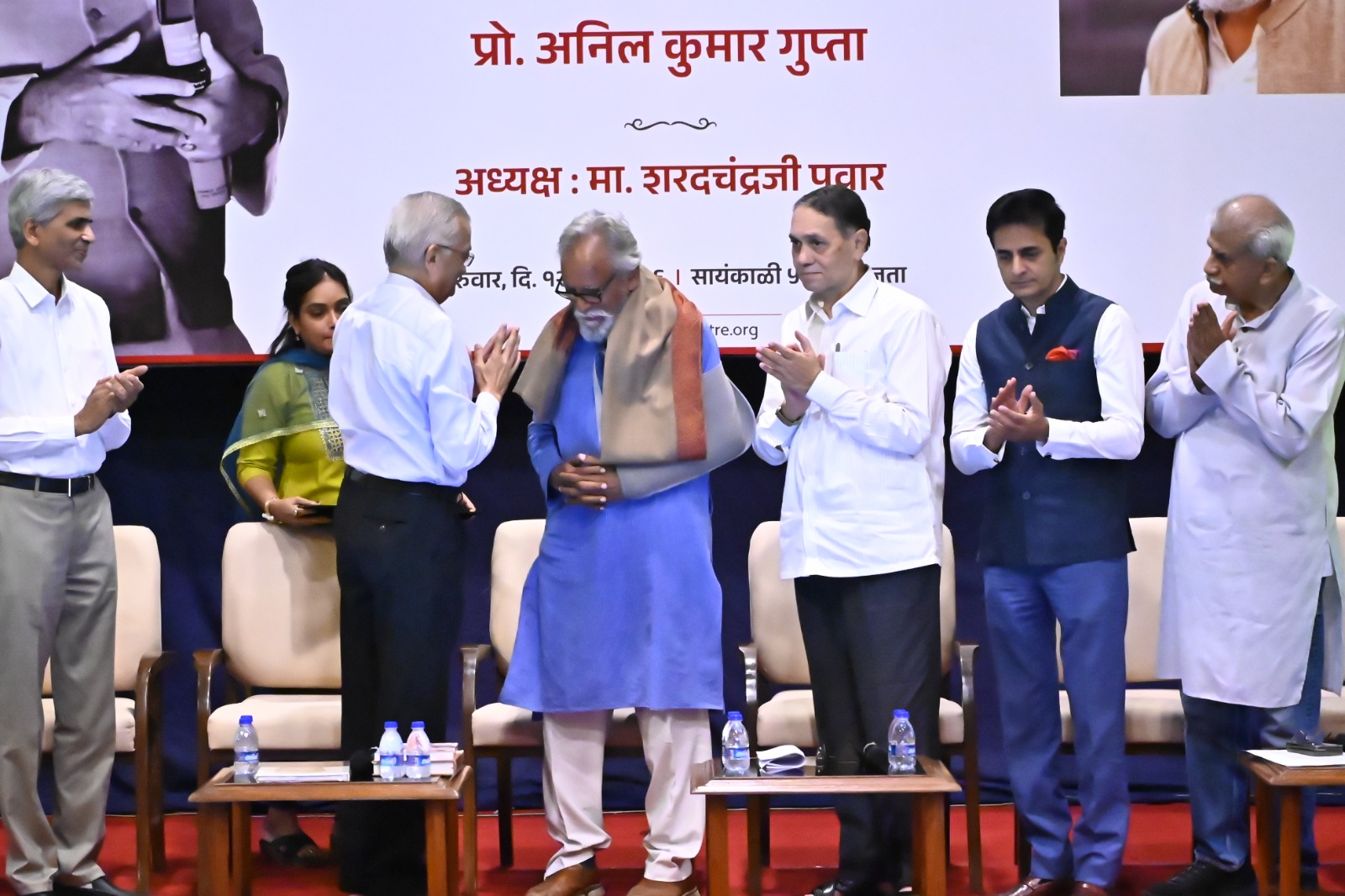 You are currently viewing यशवंतराव चव्हाण राष्ट्रीय पुरस्कार २०२५ – प्रो. डॉ. अनिल कुमार गुप्ता सन्मानित