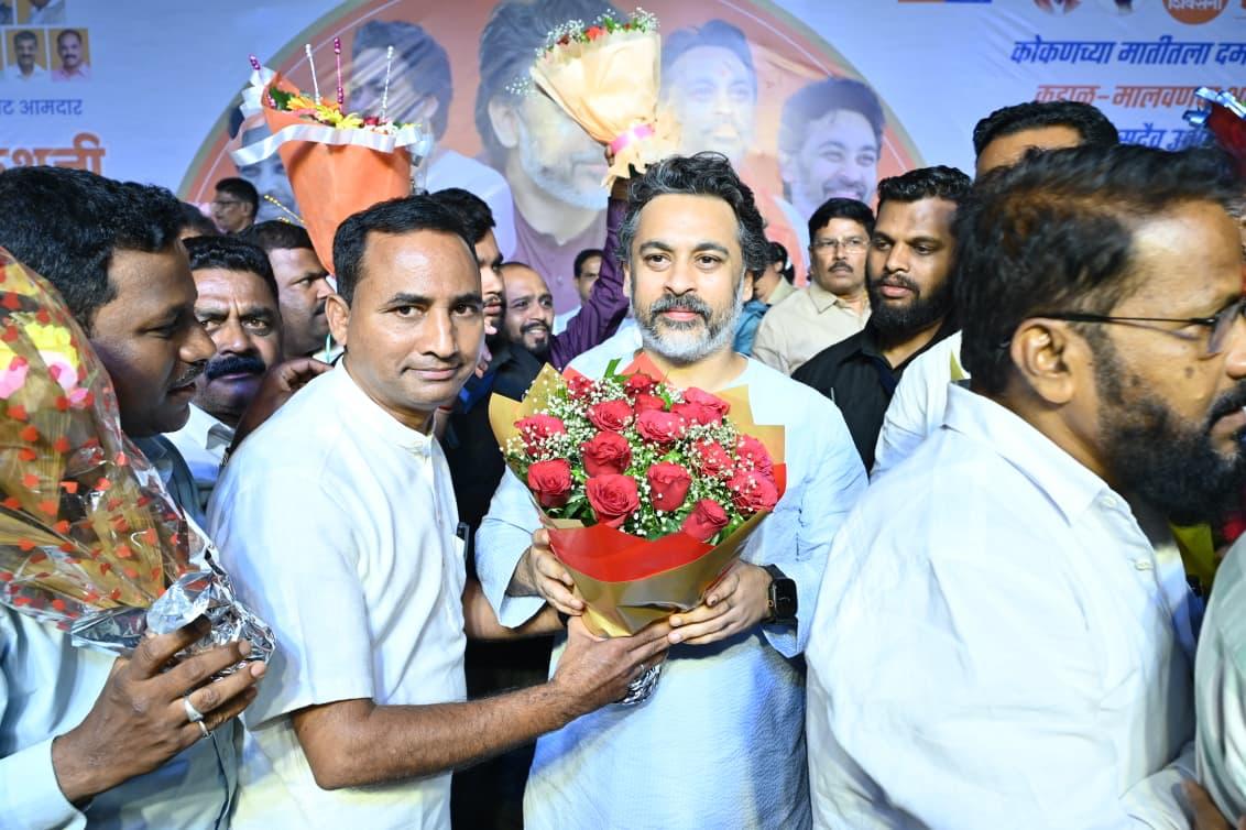 You are currently viewing कुडाळात आमदार निलेश राणे यांचा वाढदिवस जल्लोषात साजरा