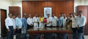 Read more about the article पक्ष निरीक्षक राज राजापूरकर यांचे जिल्ह्यात उत्साहात स्वागत..