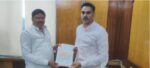 ई-पिक पाहणी  मधील तांत्रिक अडचणींबाबत संजय आंग्रे यांची गृहराज्यमंत्री योगेश कदम यांच्याकडे निवेदन