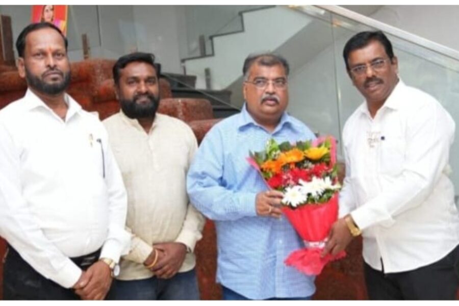 जि.प. अध्यक्ष प्रमोद कामत यांची भाजप प्रदेशाध्यक्ष रवींद्र चव्हाण यांना सदिच्छा भेट