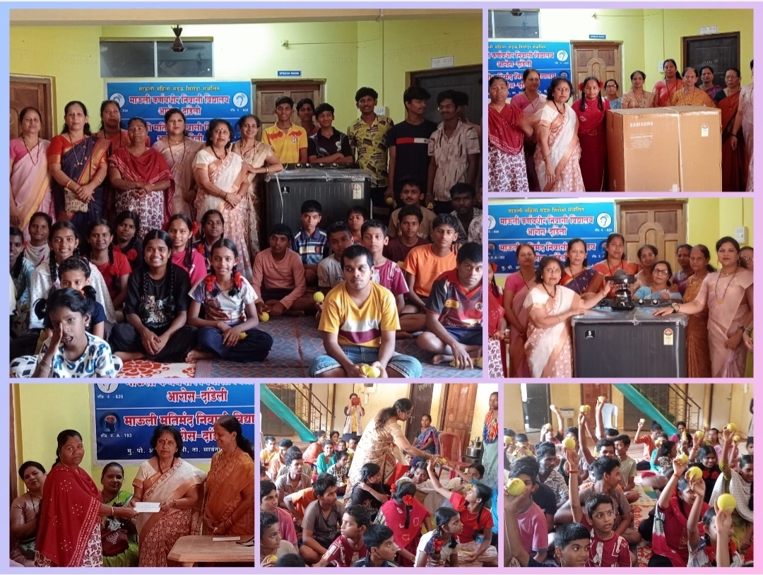 You are currently viewing ‘मळगाव सखी ग्रुप’चा सामाजिक उपक्रम; कर्णबधिर शाळेला साहित्याची मदत