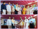 कोकण मराठी साहित्य परिषदेचा आदर्श कार्यकर्ता पुरस्कार प्रा.आनंद वैद्य व प्रा.सुभाष गोवेकर यांना प्रदान