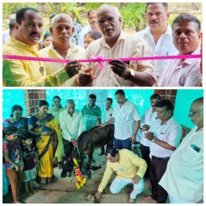 Read more about the article भाजपा जिल्हा उपाध्यक्ष सिंधुदुर्ग प्रसन्ना उर्फ बाळू देसाई यांच्या हस्ते फोंडाघाट पावणादेवी येथे नवीन गोशाळेचे उद्घाटन