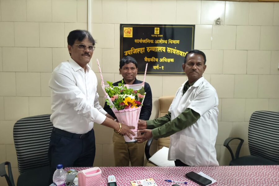 सावंतवाडी उपजिल्हा रुग्णालयाला चार वर्षांनंतर मिळाला कायमस्वरूपी फिजिशियन; डॉ. विशाल रेड्डी रुजू