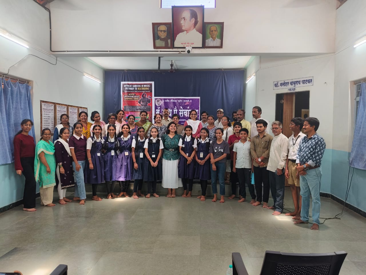 You are currently viewing महाराष्ट्रातील आघाडीची बीट बॉक्सर साधना तावडे यांची बीट बॉक्सिंग कार्यशाळा उत्साहात संपन्न