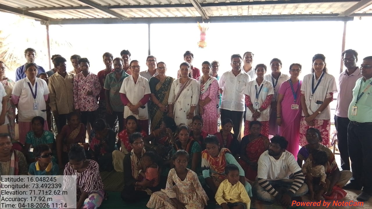 You are currently viewing कुंभारमाठ येथे आदिवासी कातकरी नागरिकांसाठी आरोग्य शिबिर उत्साहात संपन्न