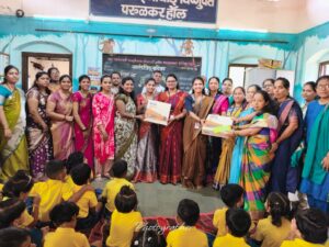 Read more about the article आनंद शिशुवाटिकेचा शुभेच्छा समारंभ संपन्न 