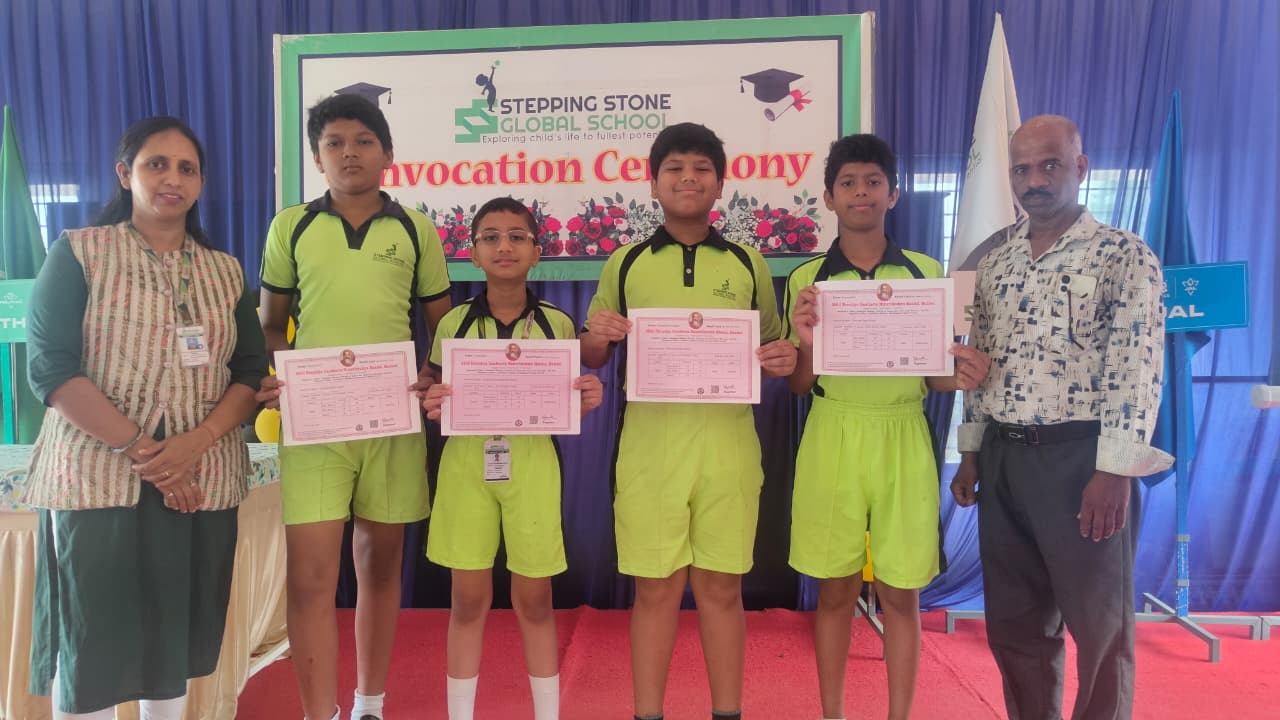 You are currently viewing अखिल भारतीय गांधर्व महाविद्यालय आयोजित तबला परीक्षेत स्टेपिंग स्टोन ग्लोबल स्कूलच्या विद्यार्थ्यांचे उल्लेखनीय यश