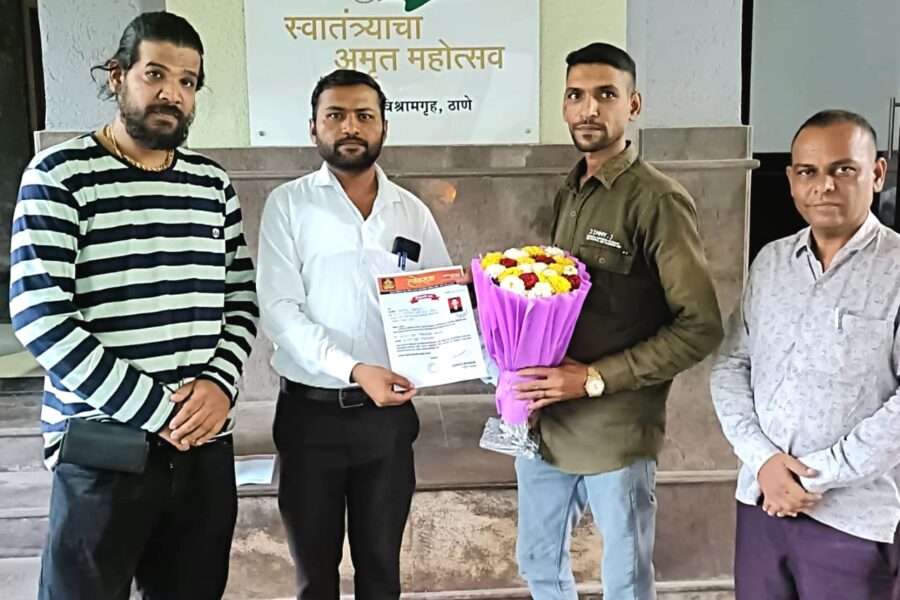 लतीफ खान यांना लोकराजा संघटनेतर्फे कळवा मुंब्रा विधानसभा अध्यक्ष पद  