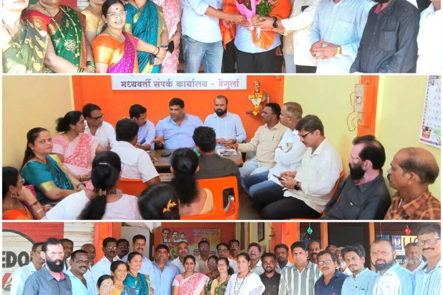 वेंगुर्ल्यात वैभव नाईक यांचे जंगी स्वागत; शिवसेना बालेकिल्ला पुन्हा उभारण्याचा निर्धार