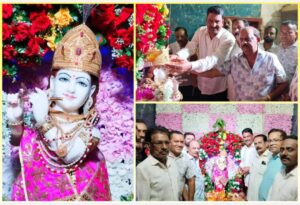 Read more about the article मालवण धुरीवाडा श्रीकृष्ण मंदिरात ७१ वा वर्धापन दिन उत्साहात; सुवर्ण मुकुट अर्पण