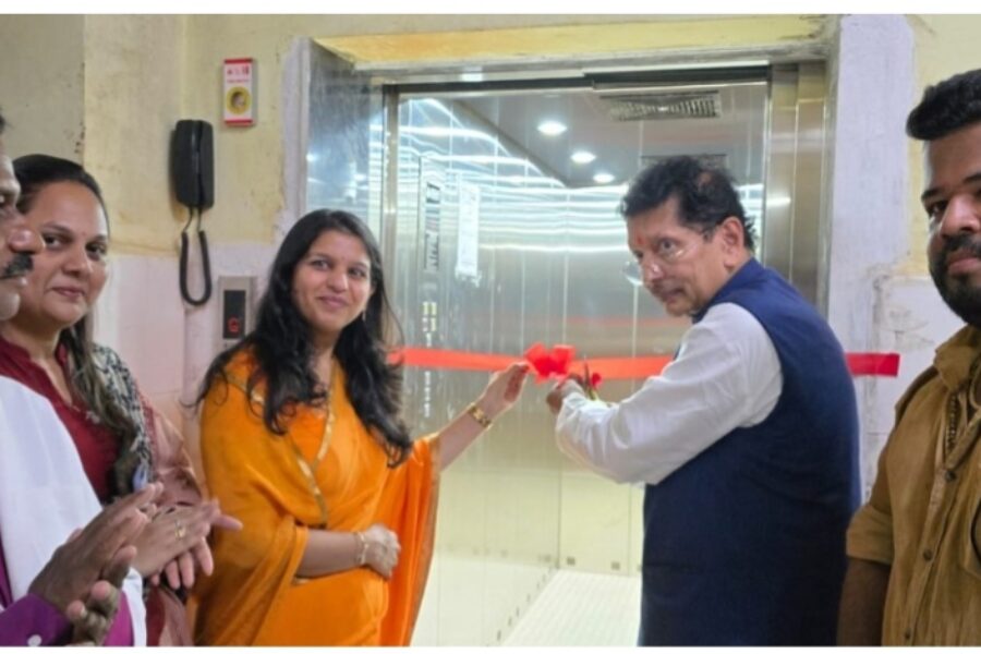 सावंतवाडी उपजिल्हा रुग्णालयात नव्या लिफ्टचे लोकार्पण