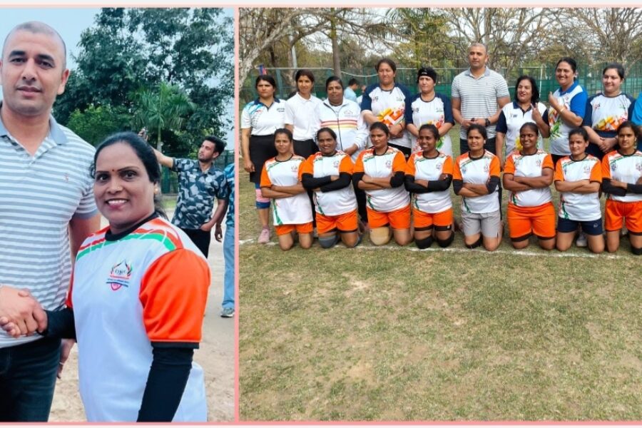 खेलो मास्टर राष्ट्रीय कबड्डी स्पर्धेत महाराष्ट्राच्या महिला संघातून सिंधू कन्या सरिता कदम यांना सुवर्ण यश