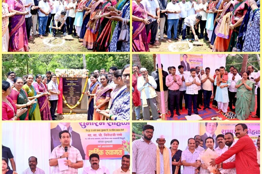 वेंगुर्ला भटवाडीत ‘नमो उद्यान’ प्रकल्पाचा शुभारंभ