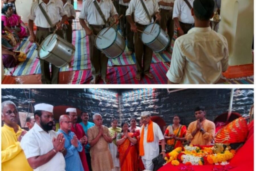 सिंधुदुर्ग किल्ल्यावर पारंपरिक शिवजयंती उत्सव उत्साहात