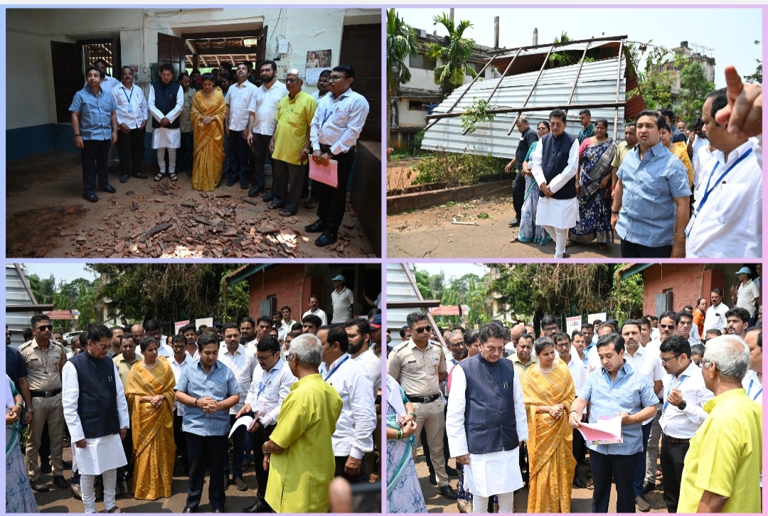 You are currently viewing वादळी वाऱ्याने सावंतवाडीत मोठे नुकसान; भरपाईसाठी शासन कटिबद्ध – नितेश राणे