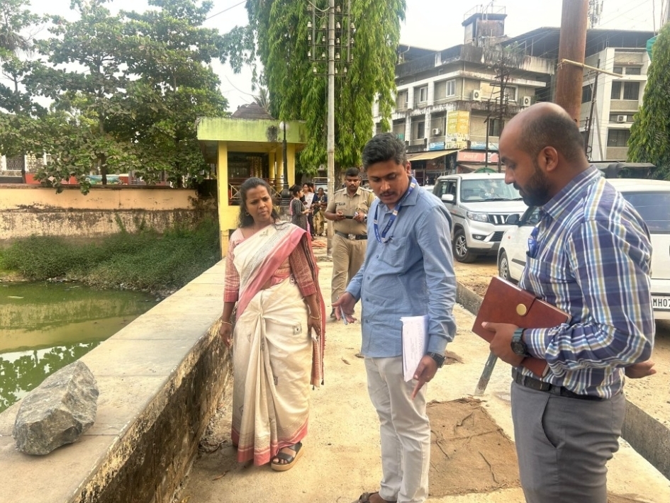 You are currently viewing जिल्हाधिकारी तृप्ती धोडमिसे यांची सावंतवाडी नगरपरिषदेला भेट