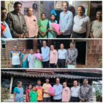 ओसरगाव बोर्डवे न्यू इंग्लिश स्कूलच्या गुणवंत विद्यार्थ्यांचा घरी जाऊन सत्कार