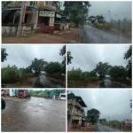 फोंडाघाटमध्ये अवकाळी पावसाची हजेरी