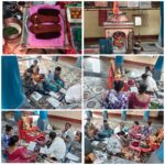 फोंडाघाट येथे श्री अनिवृद्ध महाराज पादुकांचे पूजन