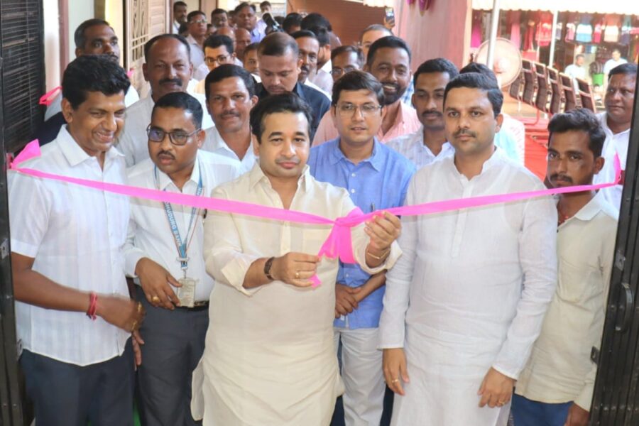 शिरगांवमध्ये जिल्हा बँकेच्या नव्या इमारतीचे उद्घाटन; पारदर्शक कारभाराला गती देण्याचा निर्धार