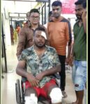 राजवाडा येथे जांभळाच्या सालीवर घसरून लॉरेन डिसोजा गंभीर जखमी