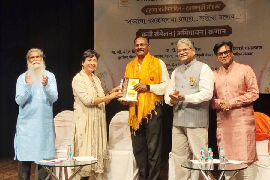 साहित्य, कला आणि समाजसेवेचा दिमाखदार “दिनकर सन्मान” सोहळा उत्साहात संपन्न