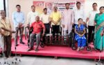 भाजपाच्या वतीने दिव्यांग बांधवांसाठी साहित्य वाटप उपक्रम उत्साहात