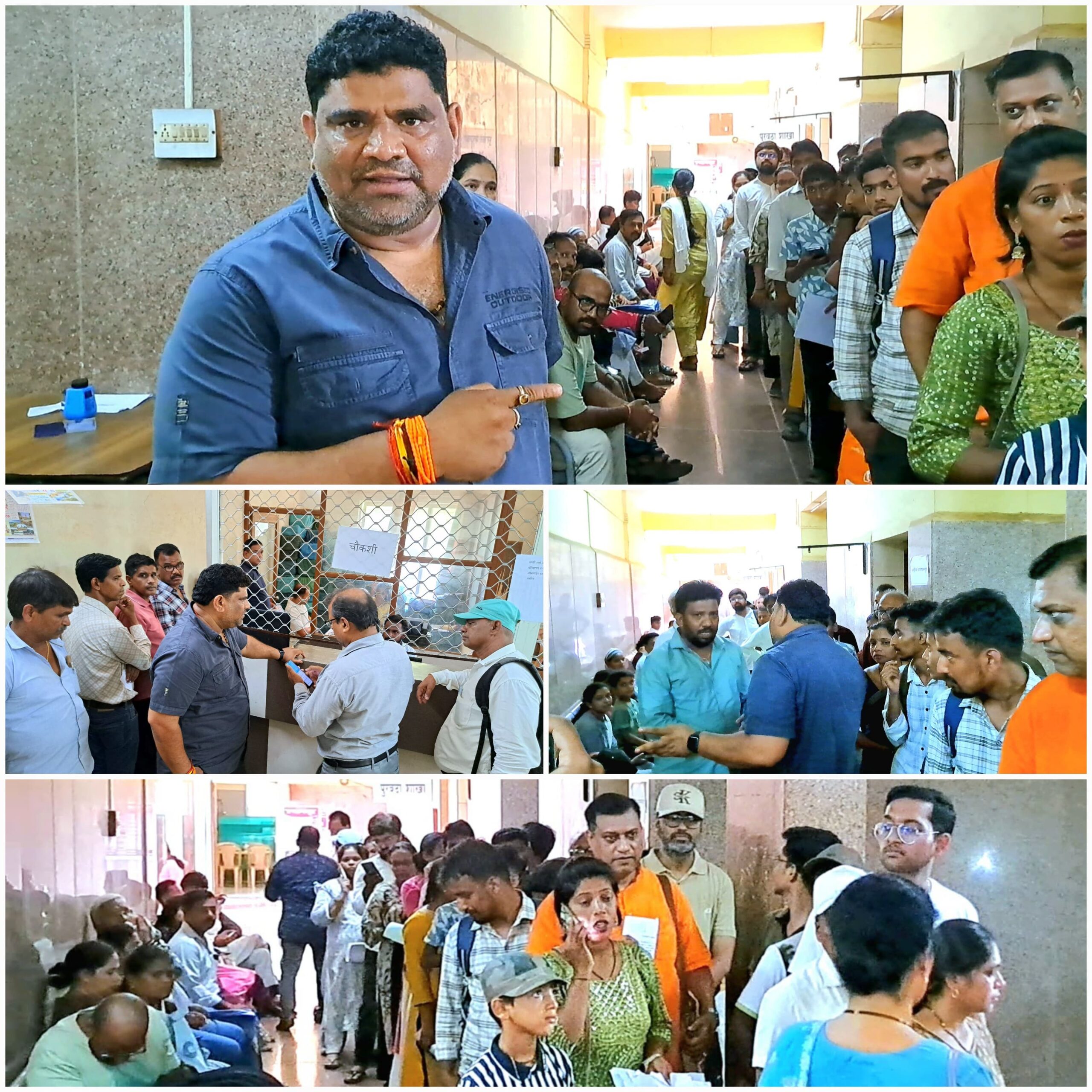 You are currently viewing कणकवली सेतू सुविधा केंद्रात नागरिकांच्या होणाऱ्या गैरसोयीवरून मा.आ. वैभव नाईक आक्रमक