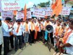पेट्रोल-डिझेल दरवाढीविरोधात कुडाळात ठाकरे शिवसेनेचे जोरदार आंदोलन