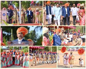 Read more about the article सिंधुदुर्गनगरीत पालकमंत्री नितेश राणे यांच्या हस्ते मुख्य शासकीय ध्वजारोहण संपन्न