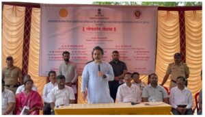 Read more about the article निवजे-आंबेरी ग्रामस्थांचा १० वर्षांचा वनवास संपला; नव्या पुलाचे आमदार निलेश राणे यांच्या हस्ते लोकार्पण