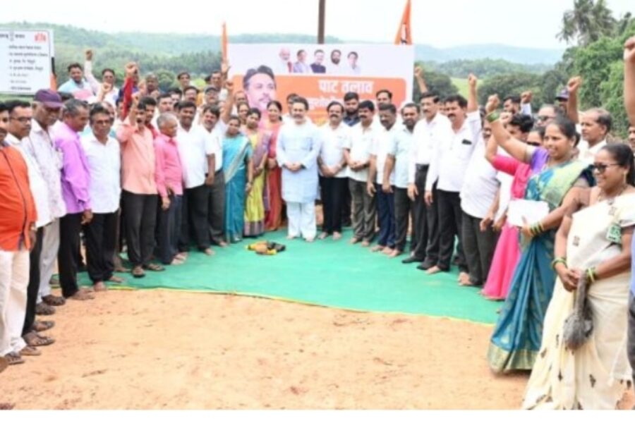 पाट तलाव सुशोभीकरण कामाचे भूमिपूजन संपन्न