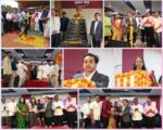 पत्रकार गृहनिर्माण प्रकल्प भूमिपूजन व गुणवंत पाल्यांचा गौरव सोहळा संपन्‍न