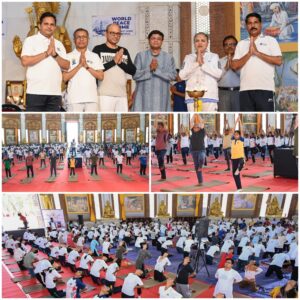 Read more about the article ‘एमआयटी एडीटी’ विद्यापीठात आंतरराष्ट्रीय योग दिन उत्साहात