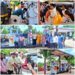 नाईक पेट्रोलियम वागदे येथे सी.एन.जी.पंप कार्यान्वित