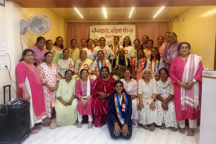 आंतरराष्ट्रीय योग दिनानिमित्त स्वानंद महिला तर्फे विविध कार्यक्रमांचे आयोजन संपन्न 