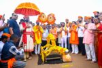 मंत्री नितेश राणे यांच्या प्रमुख उपस्थितीत विशाळगडावर भव्य शिवराज्याभिषेक सोहळा