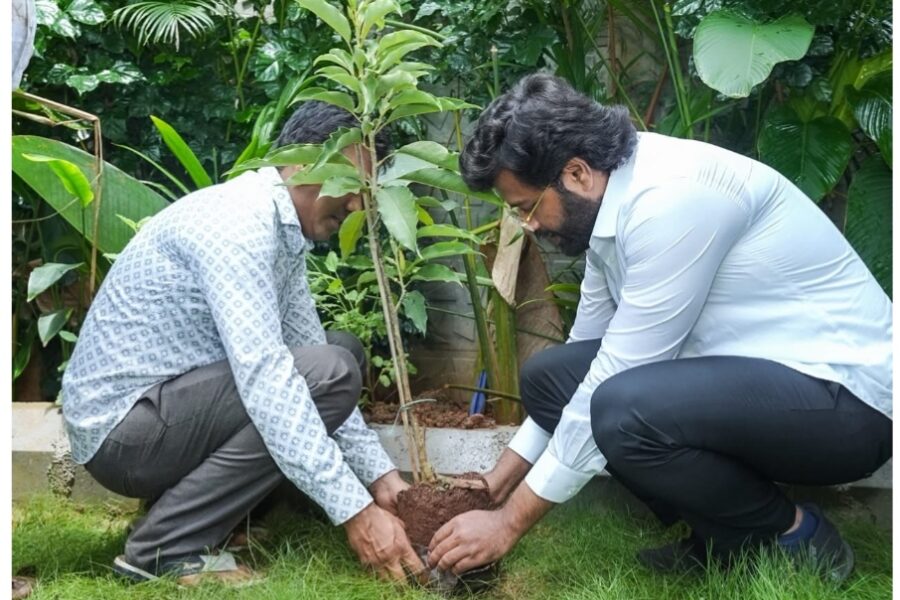 भाजपचा “एक पेड माँ के नाम” उपक्रम