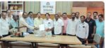 धोकादायक व्यापारी मार्केटच्या पुनर्बांधणीसाठी व्यापाऱ्यांची नगराध्यक्षांकडे मागणी