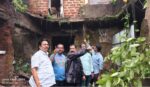 कणकवलीतील जुने भाजी मार्केटचा भाग कोसळला; मोठी दुर्घटना टळली