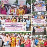महाराष्ट्र कामगार कल्याण मंडळाच्या पुणे गटाच्या वतीने देहु ते आकुर्डी कामगार प्रबोधन दिंडी.