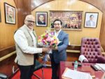 राज्याचे पोलीस महासंचालक सदानंद दाते यांनी घेतली मंत्री नितेश राणे यांची सदिच्छा भेट