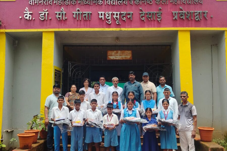 माजी विद्यार्थ्यांचा अनुकरणीय उपक्रम