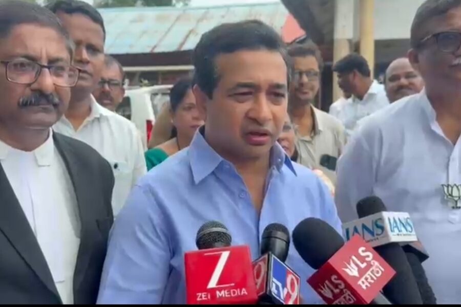 मनाई आदेशभंग प्रकरणी नाम.नितेश राणे, आम.प्रमोद जठार यांच्यासह सर्व १६ जणांची निर्दोष मुक्तता