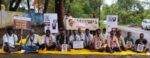नीट पेपरफुटी, शिक्षण व्यवस्थेतील अनागोंदीविरोधात सिंधुदुर्ग काँग्रेसचे मूक आंदोलन