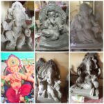 फोंडाघाटातील गणेशमूर्ती शाळांमध्ये लगबग; पर्यावरणपूरक शाडूच्या मूर्तींना मोठी मागणी